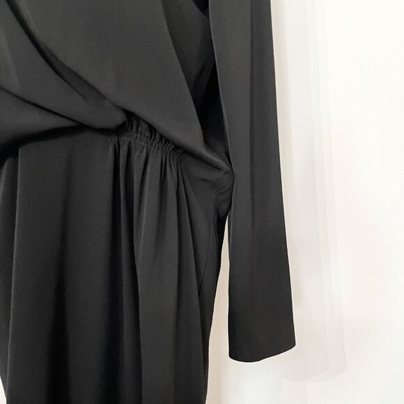 NWOT BY MALENE BIRGER BLACK ACARMAR MIDI DRESS - 36 (6) - Picture 8 of 12